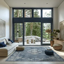 Tapete Wilton - Taknis (azul claro)