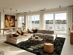 Tapete Wilton - Taknis (verde escuro)