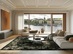 Tapete Wilton - Taknis (verde escuro)