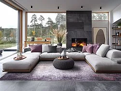 Tapete Wilton - Tarnos (roxo)