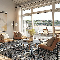 Tapete Wilton - Tierra (multicolorido)