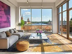 Tapete Wilton - Travale (cinza/azul/multicolorido)