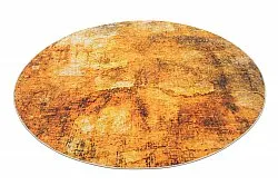 Tapete redondo - Tremes (dourado)