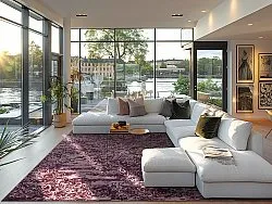 Tapete Wilton - Valenza (roxo)