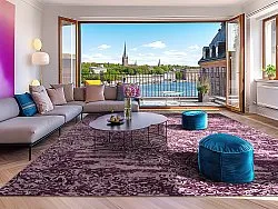 Tapete Wilton - Valenza (roxo)