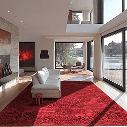 Tapete Wilton - Valenza (vermelho)