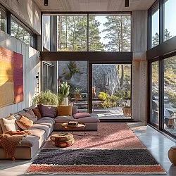 Tapetes felpudos - Vinci Natural Cotton Shaggy (rosa)