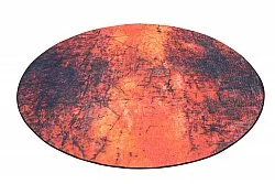 Tapete redondo - Wells (laranja)