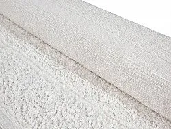 Tapete redondo - Willow Natural Cotton Shaggy (offwhite)