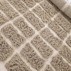 Tapetes felpudos - Zola Natural Cotton Shaggy (bege)