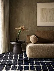 Tapetes felpudos - Zola Natural Cotton Shaggy (cinza escuro)