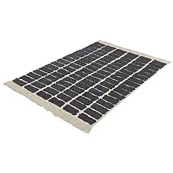 Tapetes felpudos - Zola Natural Cotton Shaggy (cinza escuro)