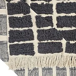 Tapetes felpudos - Zola Natural Cotton Shaggy (cinza escuro)