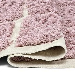 Tapetes felpudos - Zola Natural Cotton Shaggy (rosa)
