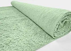 Tapetes felpudos - Alba Natural Cotton Shaggy (verde claro)