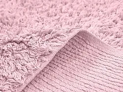 Tapetes felpudos - Alba Natural Cotton Shaggy (rosa claro)