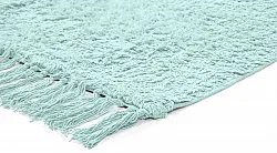 Tapetes felpudos - Alba Natural Cotton Shaggy (turquesa)