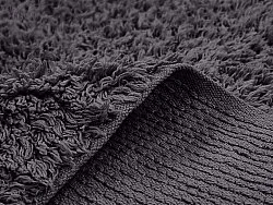 Tapetes felpudos - Alba Natural Cotton Shaggy (preto)