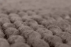 Tapete redondo - Avafors Wool Bubble (marrom)