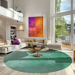 Tapete redondo - Artena (verde claro)