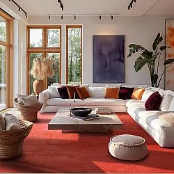 Tapete Wilton - Artena (vermelho)