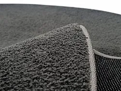 Tapete redondo - Vevila (cinza escuro)