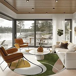 Tapete redondo - Cressida (multicolorido)