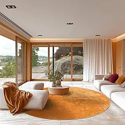 Tapete redondo - Lynton (laranja)