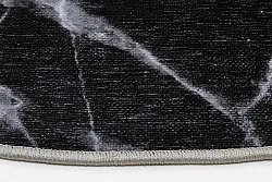 Tapete redondo - Savino (preto/branco/rosa)