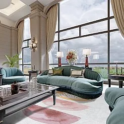 Tapete Wilton - Brionne (multicolorido)