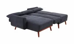 Bäddsoffa - Texas (mörkgrå)