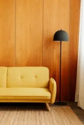 Sofá-cama - Kap Verde (amarelo)