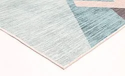 Tapete Wilton - Temara (azul/multicolorido)