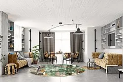 Tapete redondo - Calabria (multicolorido)