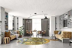 Tapete redondo - Catania (multicolorido)