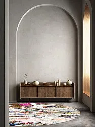 Tapete redondo - Monza (multicolorido)