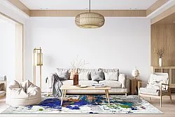 Tapete Wilton - Como (multicolorido)