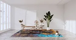 Tapete Wilton - Loule (multicolorido)