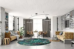 Tapete redondo - Umbria (multicolorido)