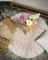 Tapete redondo - Sandrigo (bege)