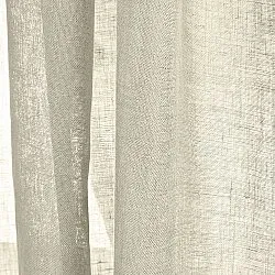 Cortinas Pack de 2 - Cortina de linho Noemi (bege)