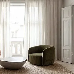 Cortinas Pack de 2 - Cortina de linho Noemi (creme)