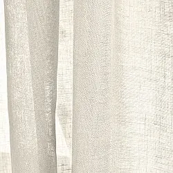 Cortinas Pack de 2 - Cortina de linho Noemi (creme)