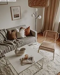 Tapete de lã - Aliste Wool Shaggy (snow white)