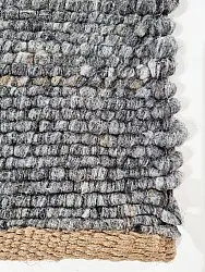 Tapete de lã - Novo (cinza)