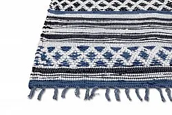 Tapete de retalhos - Orissa (azul)