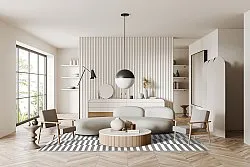 Tapete para interior e exterior - Otto (cinza)