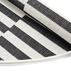 Tapete redondo - Indoor/Outdoor Otto (preto)