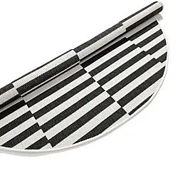 Tapete redondo - Indoor/Outdoor Otto (preto)