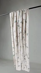 Cortinas - Cortina de algodão Alyssa (bege/cinza)